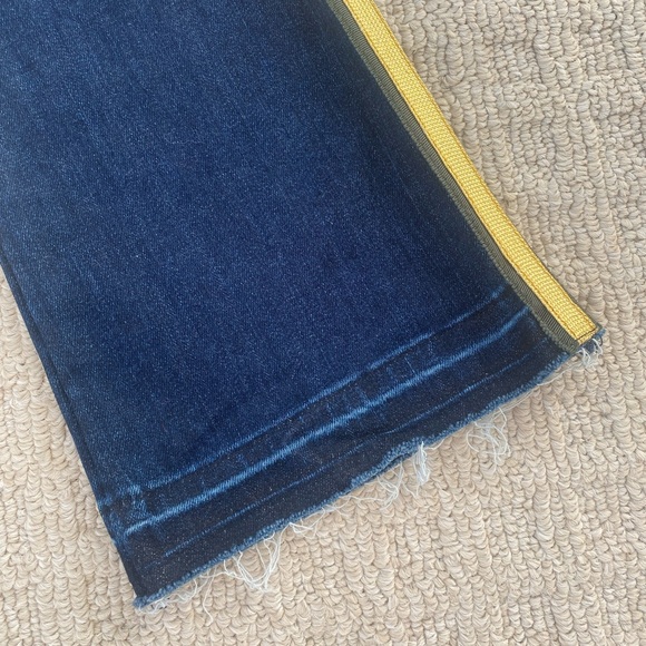 Veronica Beard Carolyn Tuxedo Striped Jeans - size 24 - Picture 9 of 16